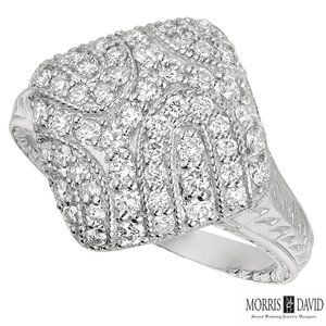 0.85 ct Natural Round Cut Diamond Ring